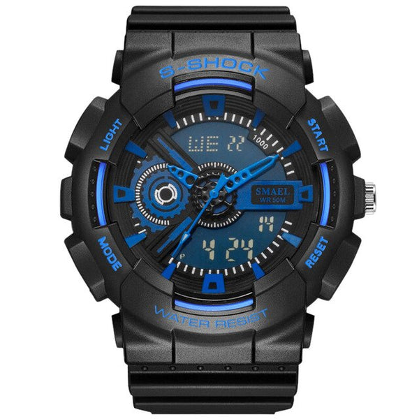 SMAEL Brand Dual Digital Display Watch