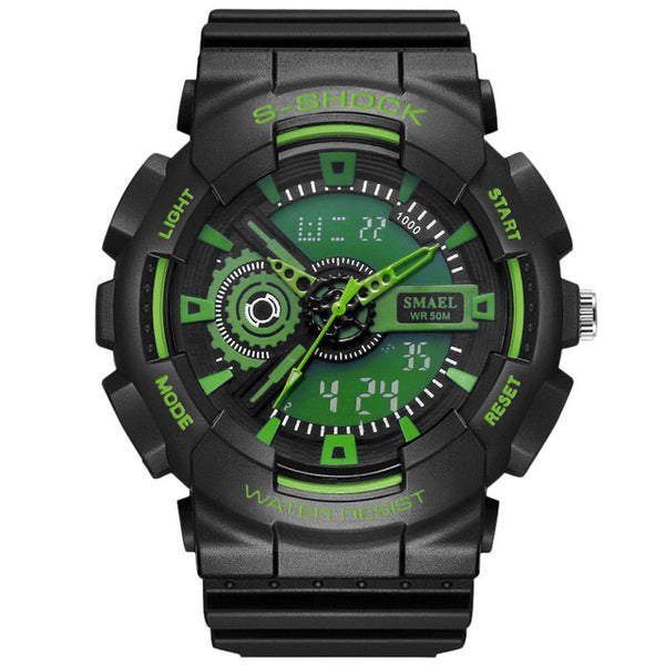 SMAEL Brand Dual Digital Display Watch