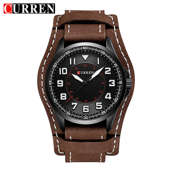 CURREN Leather Watches