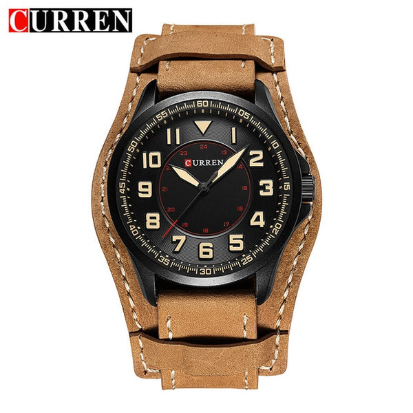 CURREN Leather Watches