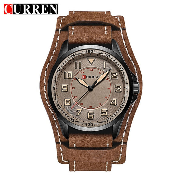 CURREN Leather Watches