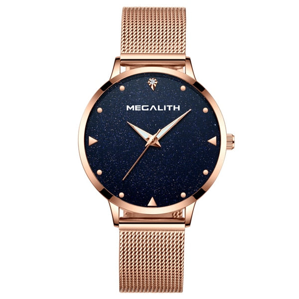 MEGALITH Rose Gold Ladies Watches