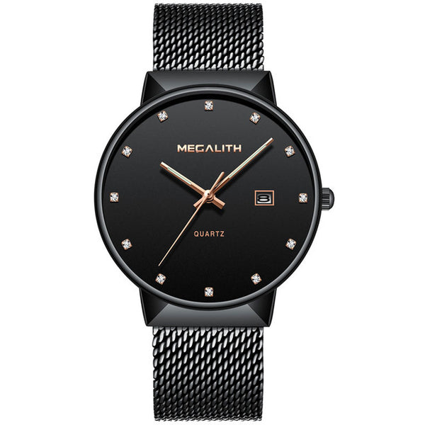 MEGALITH Watch Men Luxury Waterproof