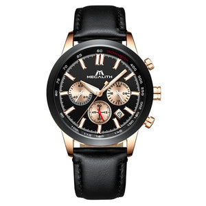 MEGALITH  Watches Mens Waterproof