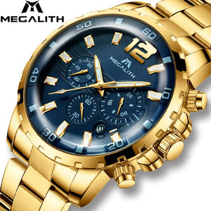 MEGALITH  Watches Mens Waterproof