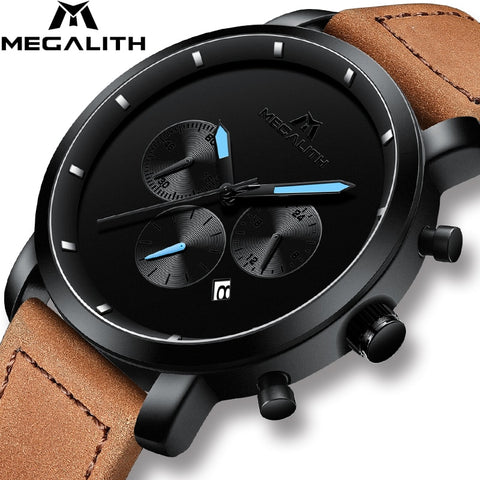MEGALITH Watches Men Waterproof