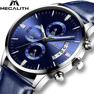 MEGALITH Watches Men Luxury Waterproof