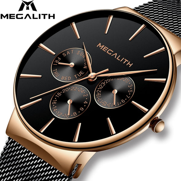 MEGALITH Fashion Watches Mens