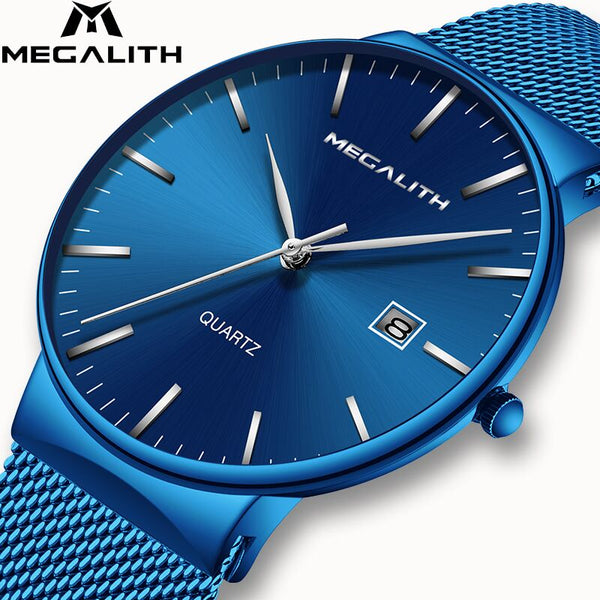 MEGALITH Fashion Quartz Watches Men