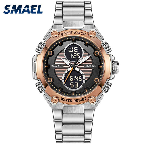 SMAEL Watch Men Digital Alloy