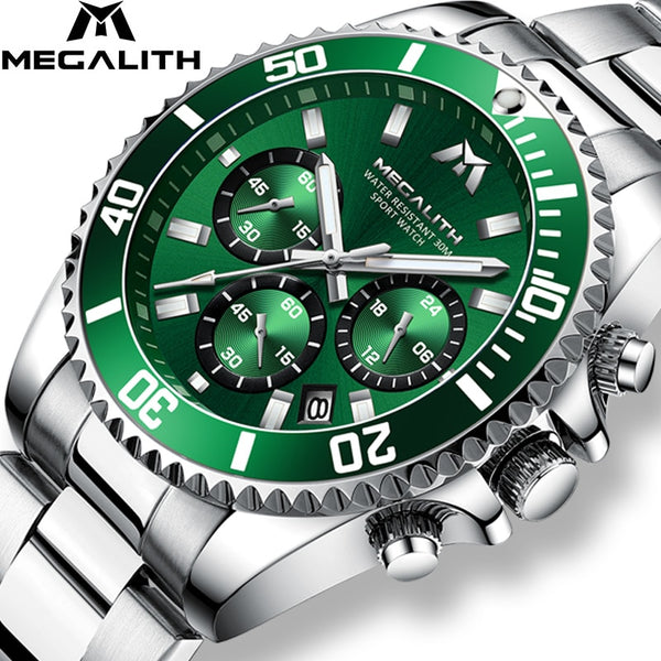 MEGALITHCasual Watch Men Waterproof